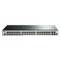 D-Link友訊 DGS-1510-52 48埠10/100/1000BASE-T, 2埠SFP, 2埠SFP+交換器 全新 G-1976