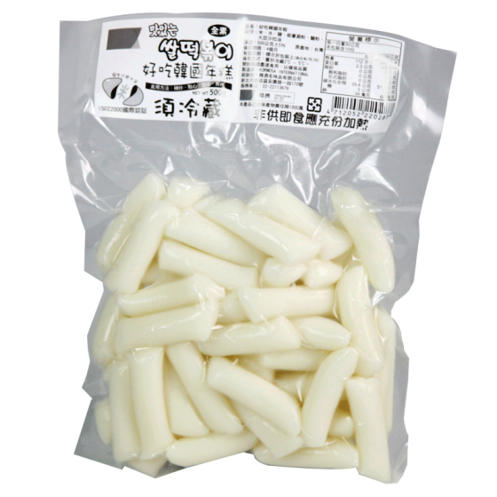 低溫配送_年糕條쌀떡볶이500g（冷藏） 全新 G-4485