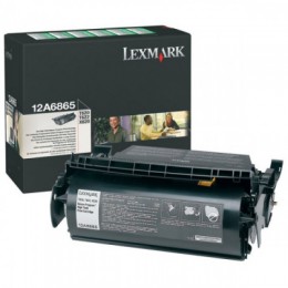 Lexmark 12A6865 黑色碳粉匣(副廠) 全新 G-4742