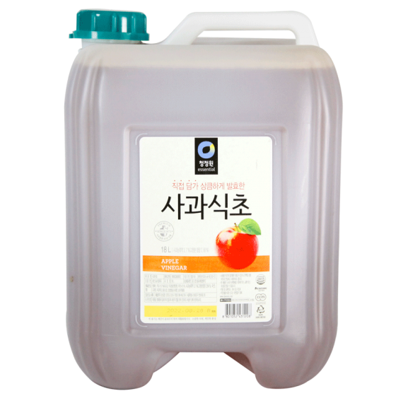 清淨園蘋果醋청정원사과식초 18L 全新 G-4789