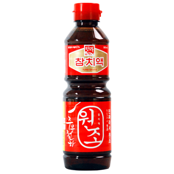 原味鮪魚魚露참치액젓오리지널500ml 全新 G-4817