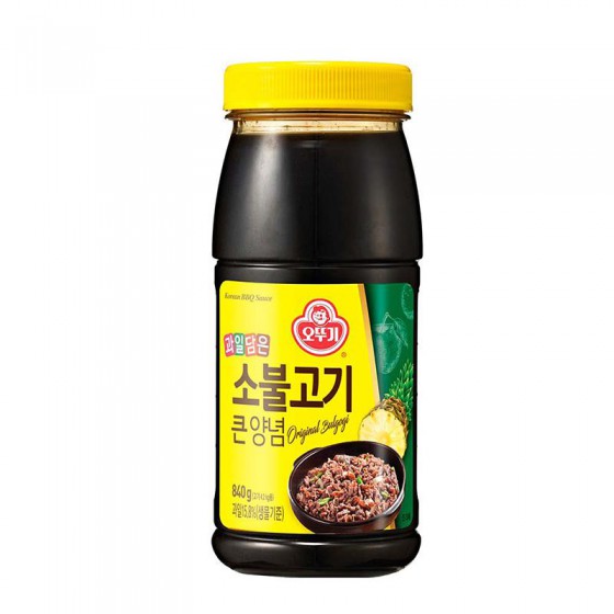 不倒翁原味醃烤醬소불오뚜기 소불고기 큰 양념-840g 全新 G-5138