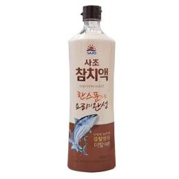 SAJO鮪魚風味醬汁사조 참치액900ml 全新 G-6268