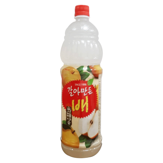 Haitai海太 水梨果粒果汁 생살쥬스1500ml 全新 G-6394