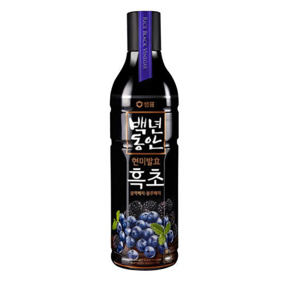 藍莓블루베리 백년동안 흑초 900ml 全新 G-7292