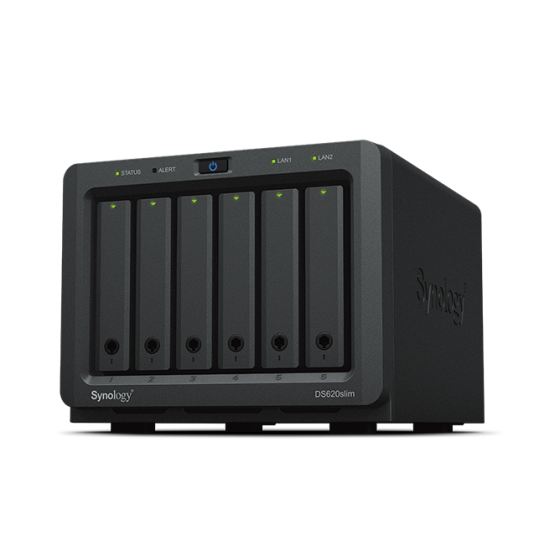 Synology 群暉科技 DS620Slim 6Bay NAS 網路儲存伺服器 全新 G-8701