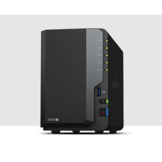 Synology 群暉科技 DS220+ 2Bay NAS 網路儲存伺服器 全新 G-8697