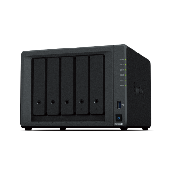 Synology 群暉科技 DS1522+ 5Bay NAS 網路儲存伺服器 全新 G-8703